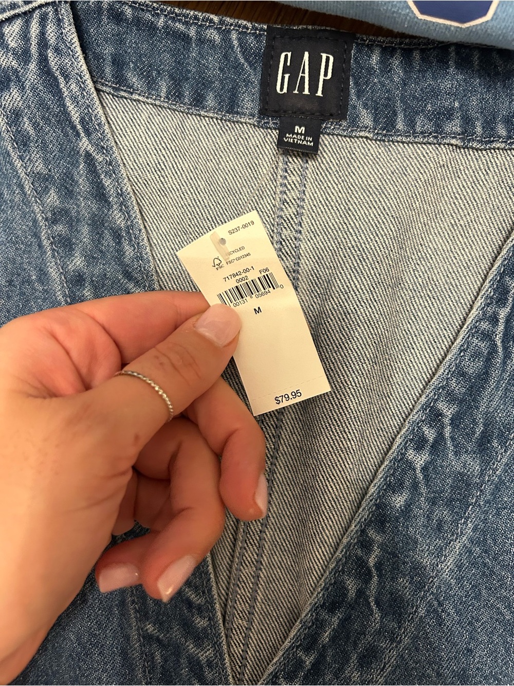 GAP Women's Light Blue Denim Overalls
